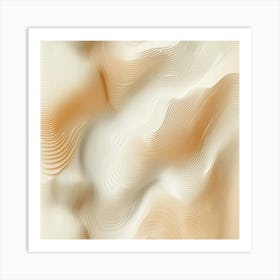 Abstract Wave Pattern Art Print