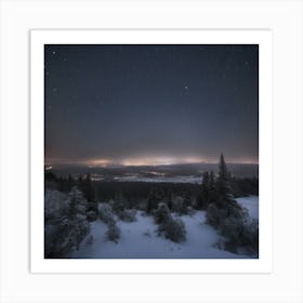 Night Sky 1 Art Print