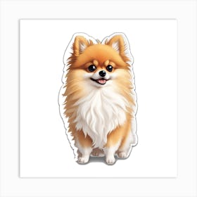 Pomeranian Art Print