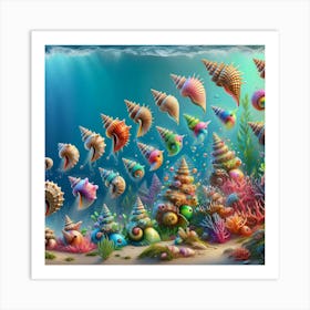 Sea Shells Art Print