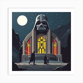 Darth Vader'S Castle Art Print