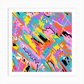 Colorful Abstract Art Art Print