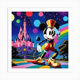 Mickey Mouse 3 Art Print