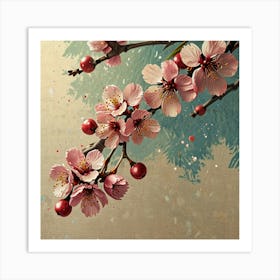 Cherry Blossoms 20 Art Print