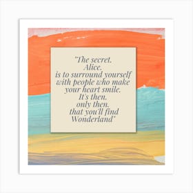 Wonderland 1 Art Print