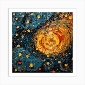 Starry Night 49 Art Print