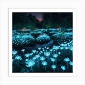 Glow In The Dark Art Print