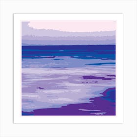 Beach Abstract Art Print