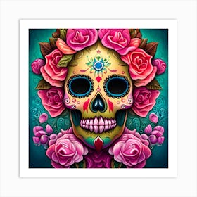 Sugar Skull Art Print