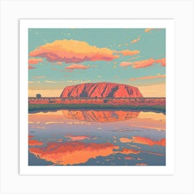 Uluru 17 Art Print