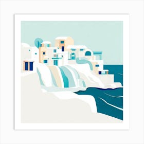 Greece holiday Art Print