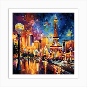 Las Vegas Art Print