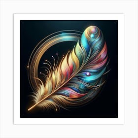 Feather Feather Feather Art Print