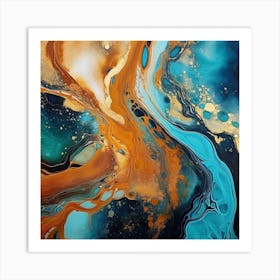 Abstract Painting 285 Art Print