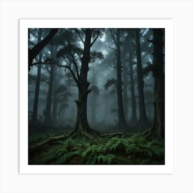 Dark Forest 26 Art Print