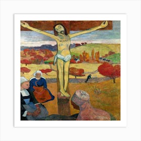 Christ On The Cross Art Print