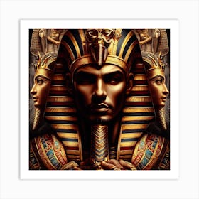 Pharaoh Of Egypt Art Print