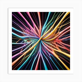 Abstract Fractal Art 7 Art Print