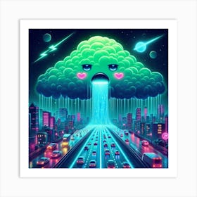 Cloudy Day 2 Art Print