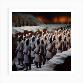 Terracotta Warriors 2 Art Print