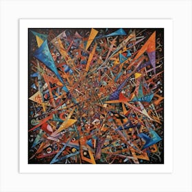 Abstract Painting 438 Art Print