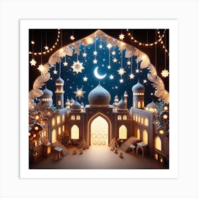 Islamic Mosque 1 Art Print