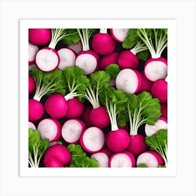 Radishes 14 Art Print