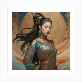 Chinese Empress Art Print