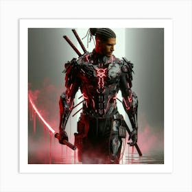 Samurai Warrior 16 Art Print