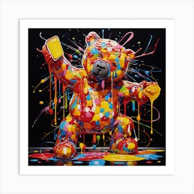 Teddy Bear 13 Art Print