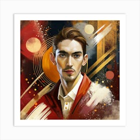 Portrait Of A Man 8 Art Print