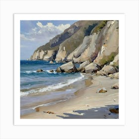 Beautiful Beach Art Print