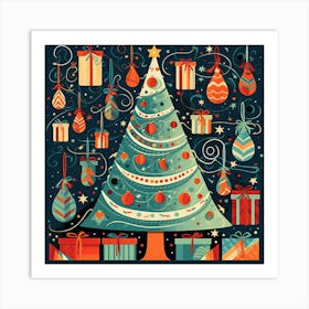 Christmas Tree 20 Art Print