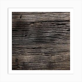 Old Wood Texture 4 Art Print