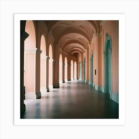 Hallway - Hallway Stock Videos & Royalty-Free Footage 10 Art Print