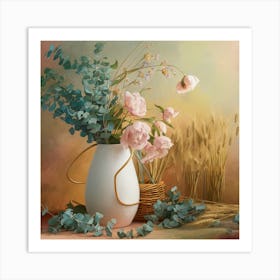 Flowers In A Vase 15 Art Print