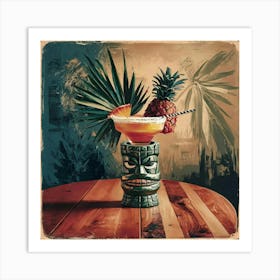 Tiki Cocktail 7 Art Print