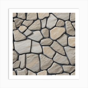 Realistic Stone Flat Surface For Background Use (78) Art Print