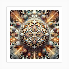 Mandala 122 Art Print