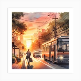 Street 2 Art Print