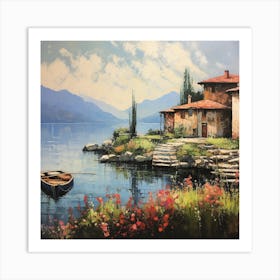 Luminous Amalfi Mirage 2 Art Print