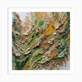 Abstract Jungle Painting Art Print