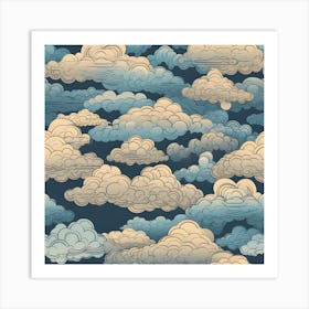 Clouds In The Sky Art Print