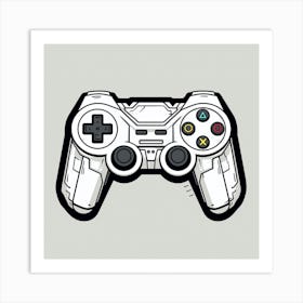 Video Game Controller 5 Art Print
