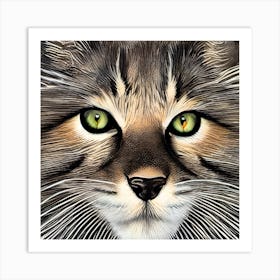 Gorgeous Feline Art Print