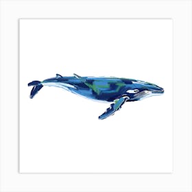 Humpback Whale 02 Art Print