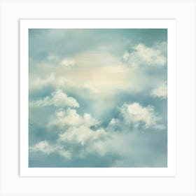 Cloudy Sky 5 Art Print