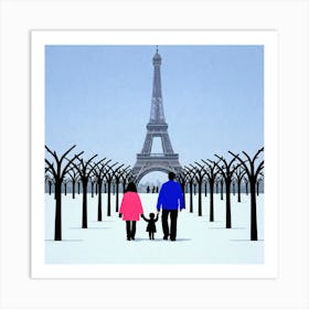 Eiffel Tower 3 Art Print