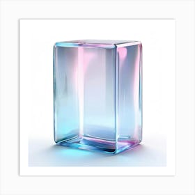 Glass Cube Art Print