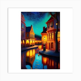 Village 1 Art Print